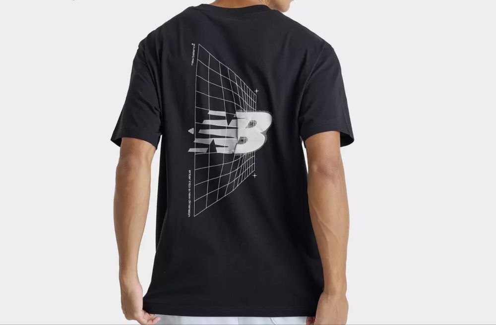 ОРИГІНАЛ Чоловіча Футболка New Balance M L XL Чорна з США