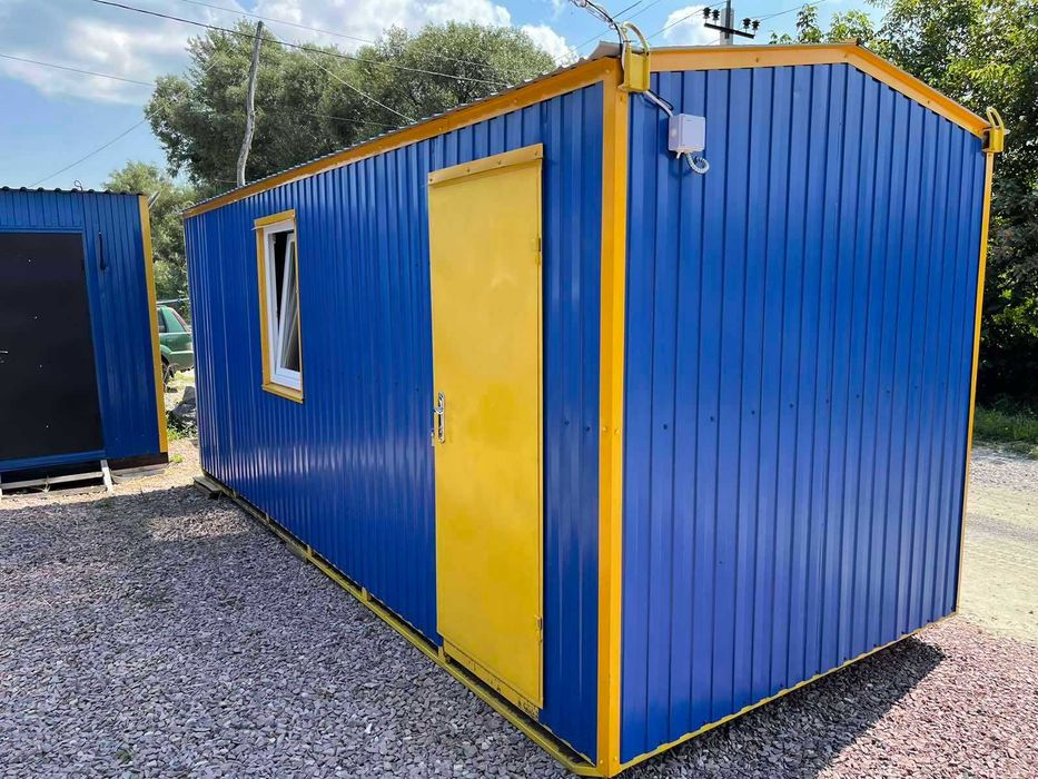 Вагончик на металевому каркасі