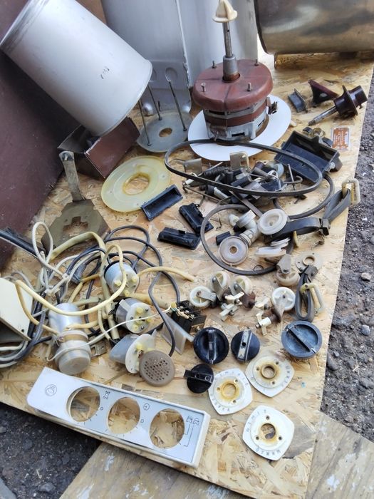 Запасные части стиральной машинки ЧАЙКА.