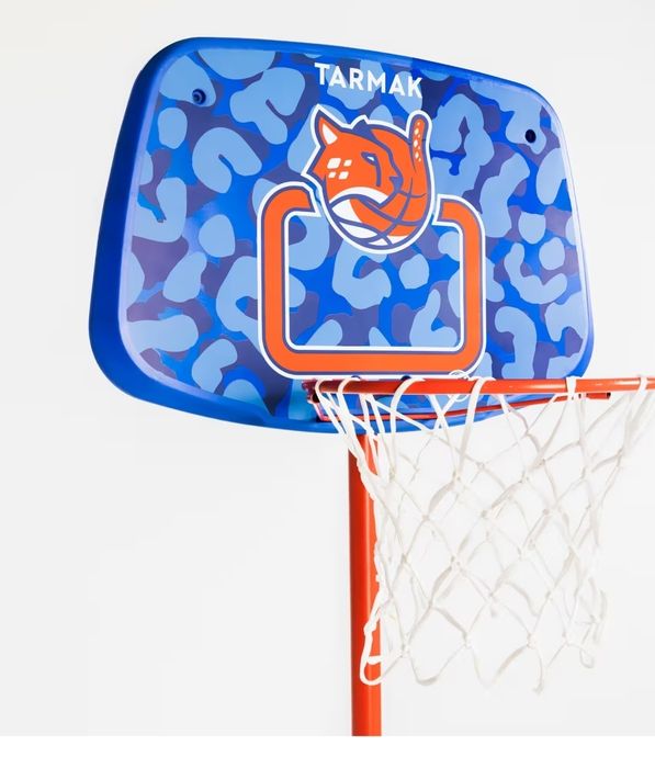 Tabela de Basquetebol Pé Regulável 1,30 m a 1,60 m - K500 Aniball Criança Azul