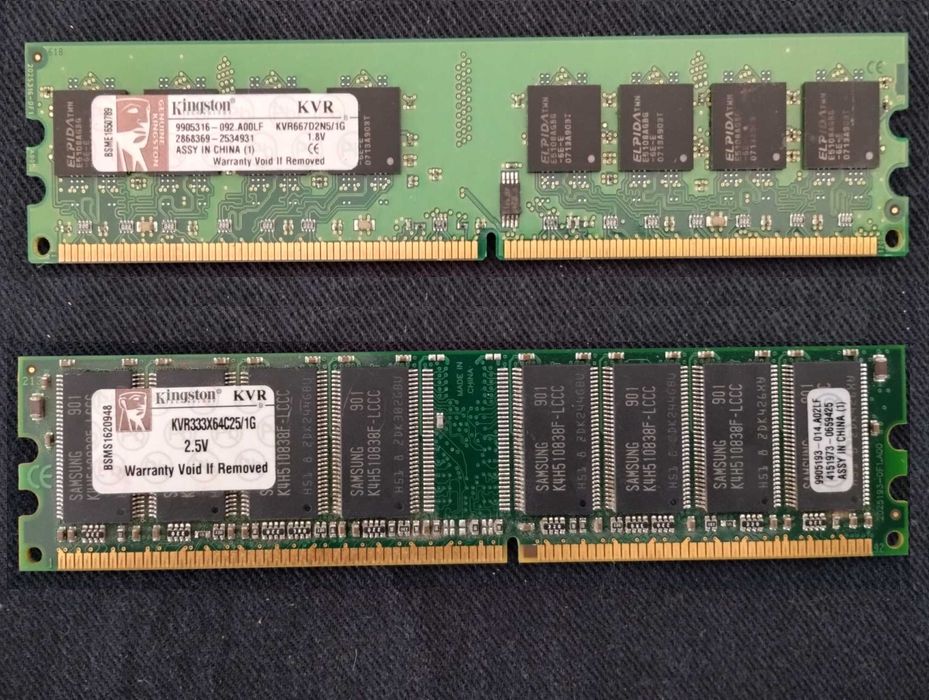 Memórias RAM para PC e Portatil