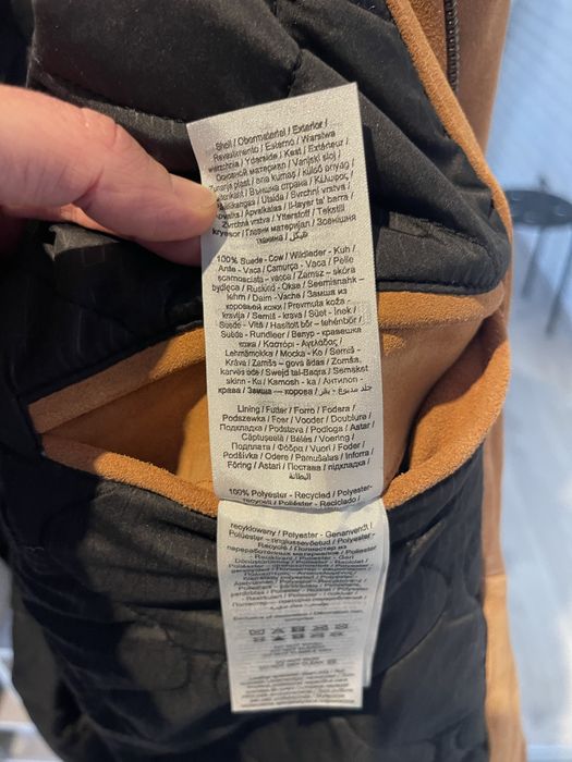 Куртка SELECTED Jacket бомбер замша нова