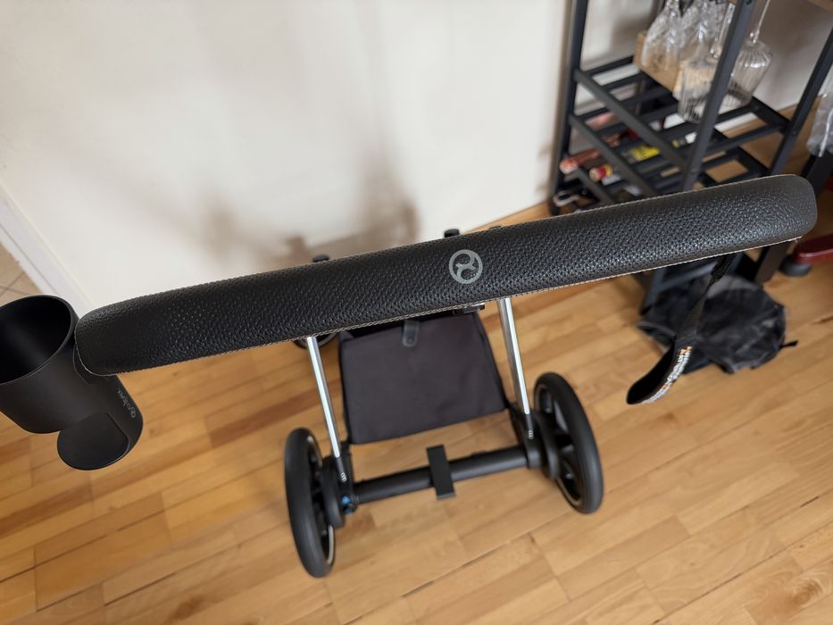 Rama cybex e-priam elektryczny 4.0 black chrome