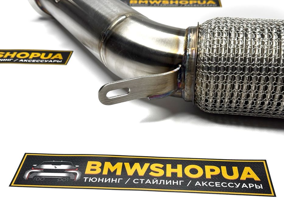 Даунпайп N57/B57 BMW F30/10/F15 G20/30/01/11 E90/60/70 30d/35d/40d/50d