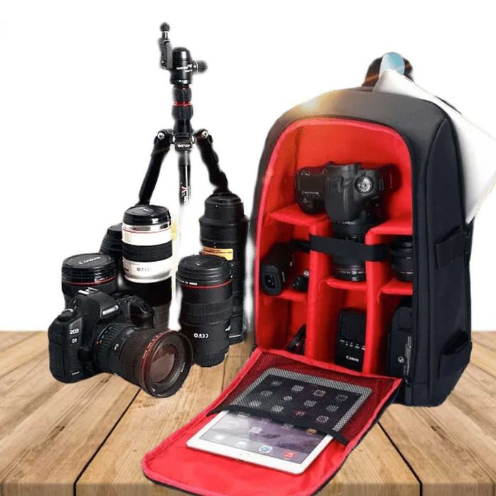 Рюкзак для фотоапарата  з відділом для ноутбука 15,6"  дощовик