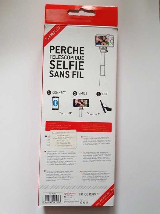 Selfie stick iChic gear z bluetooth