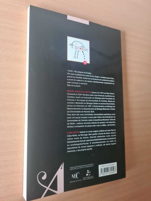 Livro "Cabo Norte" de Miguel Ramalho Santos