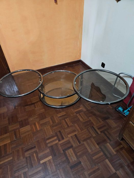 Mesa de vidro muito prática e funcional