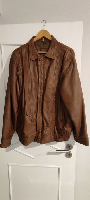 Casaco em pele homem