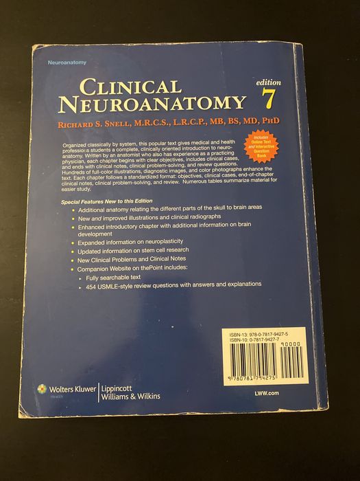 Livro - Clinical Neuroanatomy Snell