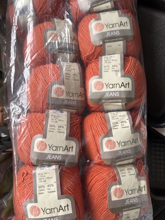 Пряжа Ярнарт Джинс, YarnArt Jeans