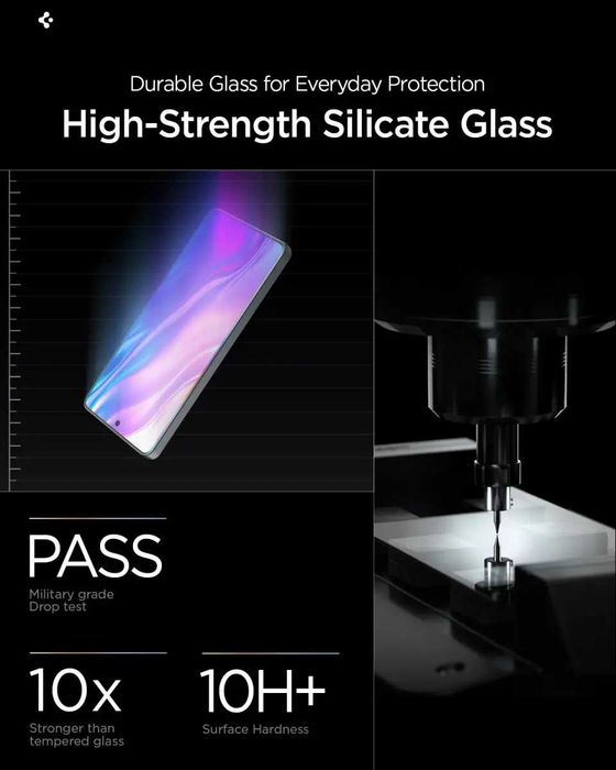 Защитное стекло Spigen EZ FIT Pro AR (Anti-Reflection) 2-Pack для Samsung Galaxy S26 Ultra