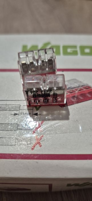 Złączki instalacyjne WAGO