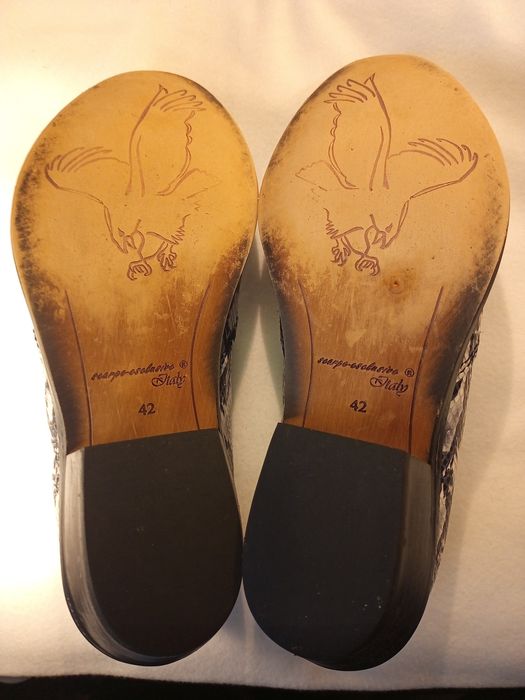 Buty kowbojki mało używane skóra 42