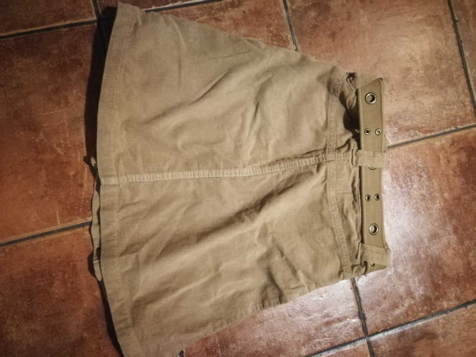 Spódnica sztruksowa brązowa KappAhl r. 34 xs