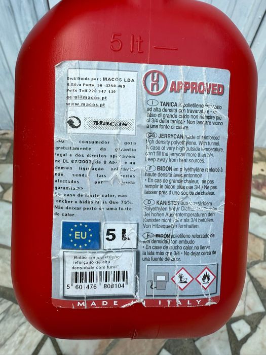 Galão de Combustivel