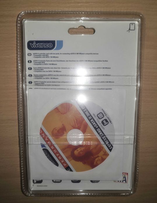 Express Card eSata II 300 2 porty Vivanco