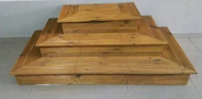 Escadas e Rampas em Madeira