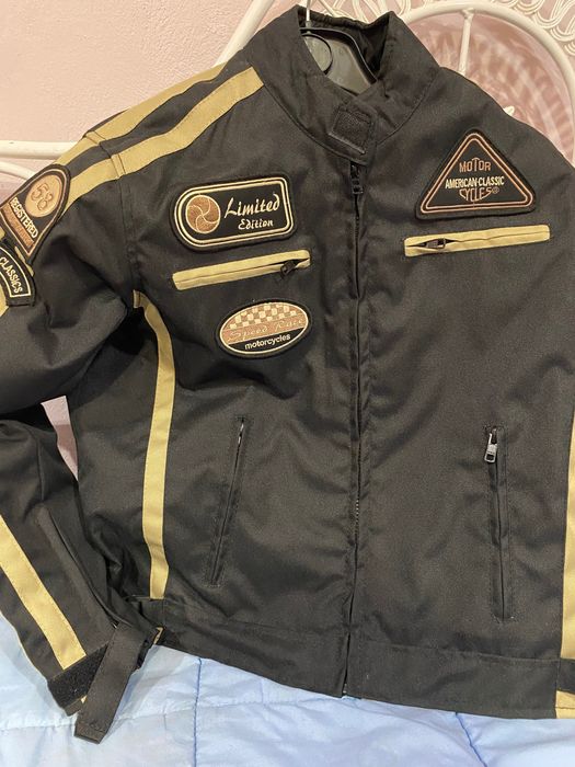 Casaco motard novo