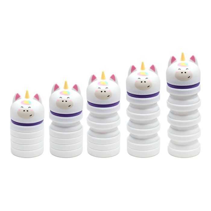 Estojo pop-up extensível de silicone para lápis Unicórnio Adoramals