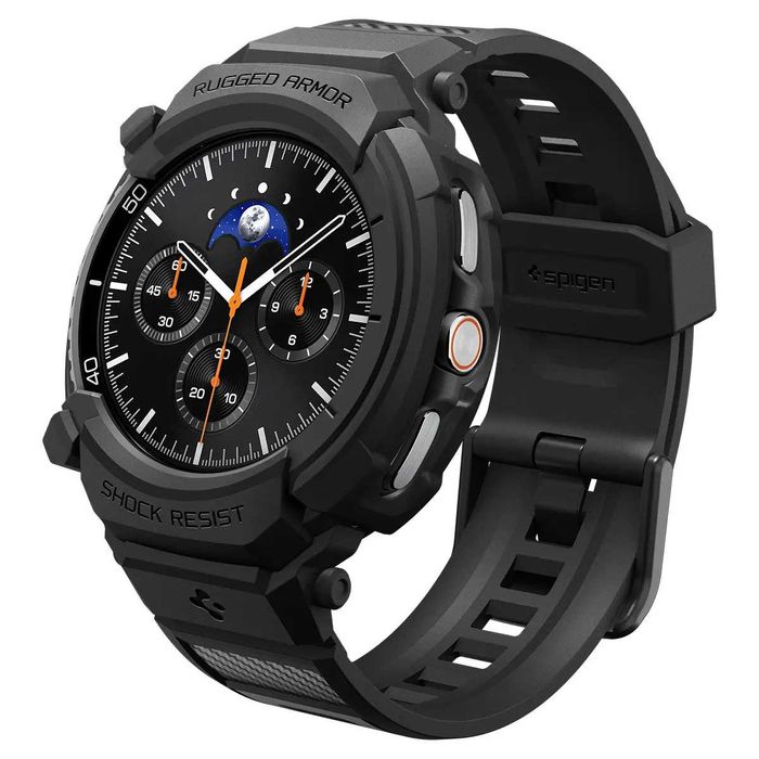 Чехол с ремешком Spigen Rugged Armor Pro Galaxy Watch 8 Classic 46mm