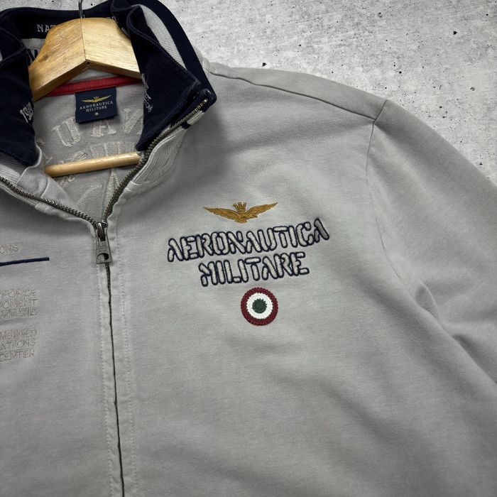 Кофта зип кофта на молнии Aeronautica Militare NATO размер XL