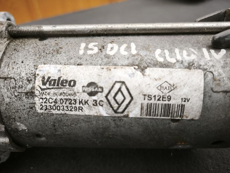 RENAULT CLIO IV 1.5 dCi Rozrusznik F-vat