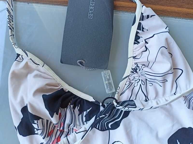 Max Mara jednoczęściowy strój kąpielowy w kwiaty 36 NOWY