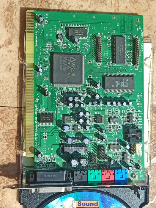Creative Sound Blaster AWE64 Value (CT4520) легендарная звуковая карта