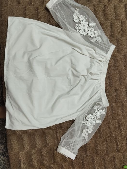 Блузки 2 шт біла та чорна 50 розмір