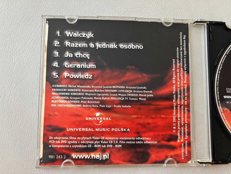 Ich Troje - film na DVD i komputer ; CD Przebojowe lato z...