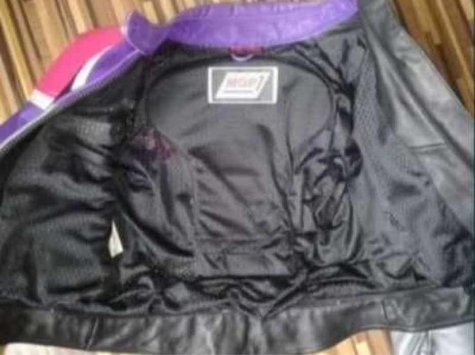 Kombinezon motocyklowy damski do jazdy skórzany na motor MQP M 42