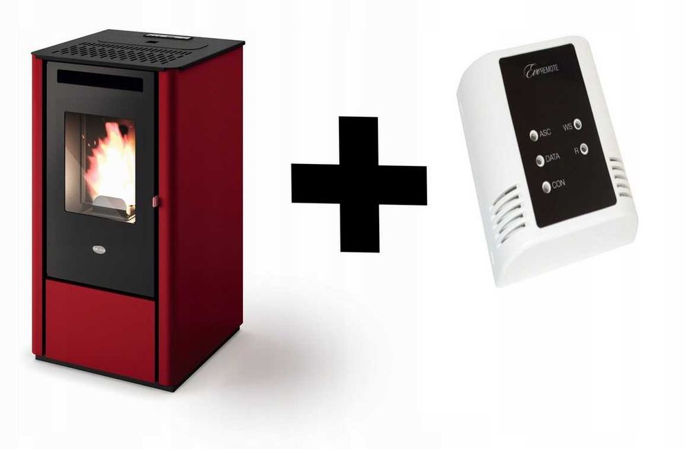 Piec, piecyk, kominek, koza  na pelet pellett Thelma 9 kW