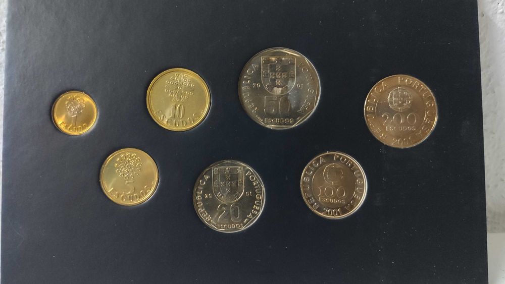 Coleção de Moedas BCP (Escudos 2001)