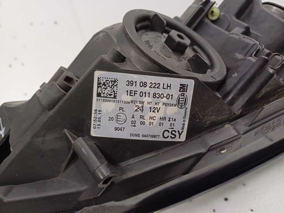 lampa lewa opel corsa e model 3910.8222 rok 2014-19