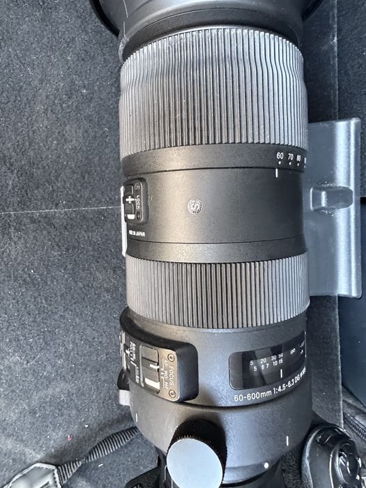 Sigma  60-600mm телефотообєктив