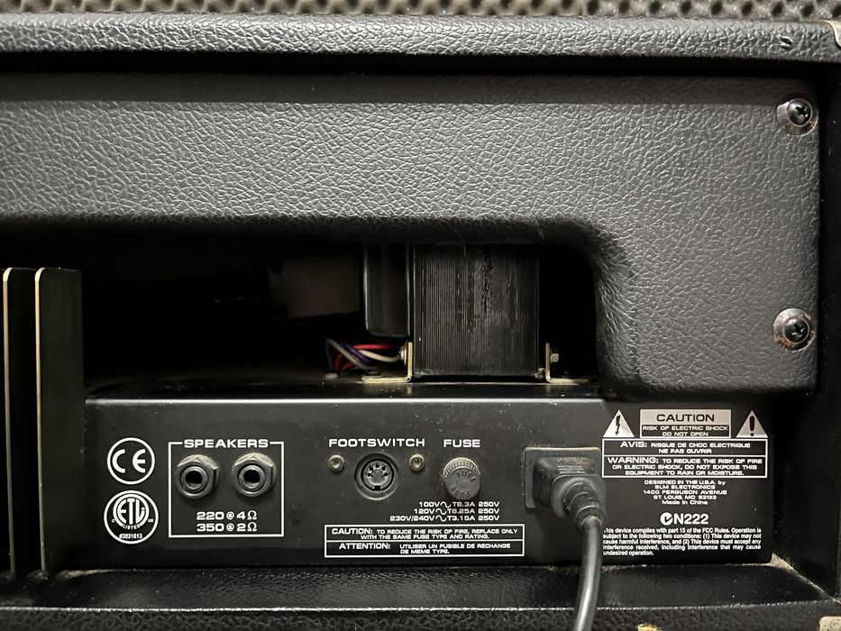 Crate VTX 350H Cabeça de Amplificador + coluna