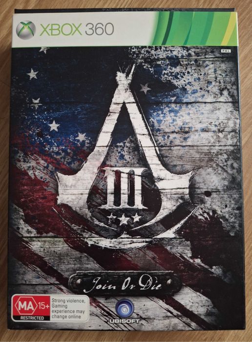 Assassin’s Creed III – Join or Die Edition Xbox 360 (SELADO)