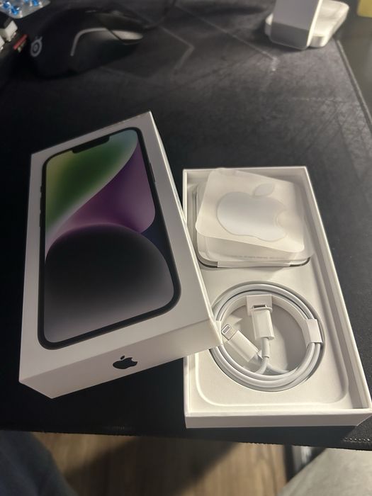 IPHONE 14  / bdb stan / oryginalny nowy kabel / 84% baterii