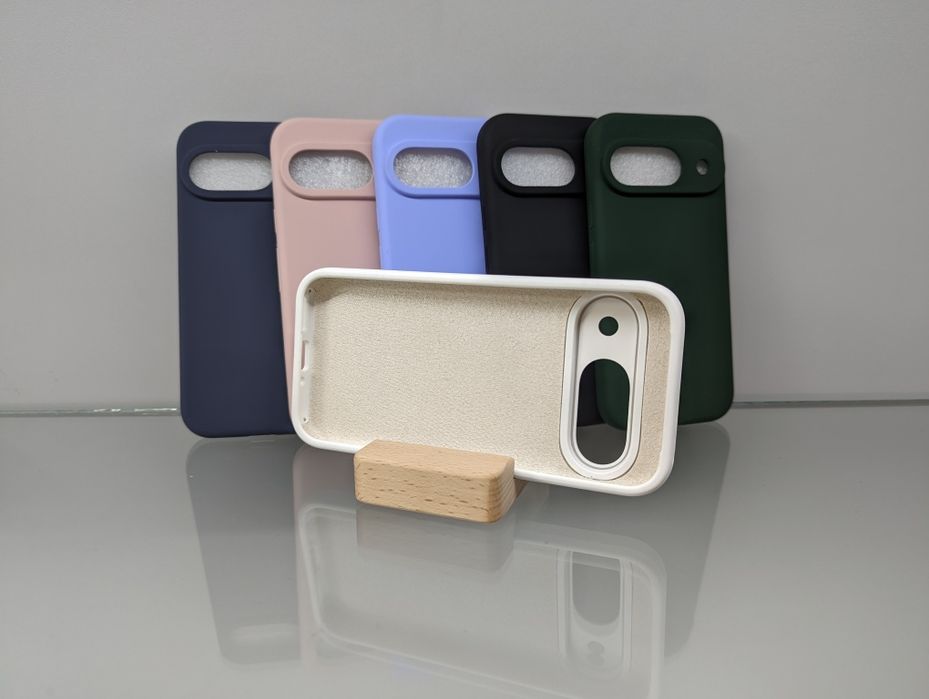 Google Pixel 9 Противоударный чехол микрофибра WAVE Чохол софт тач