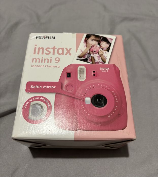 Camara intax mini 9 rosa