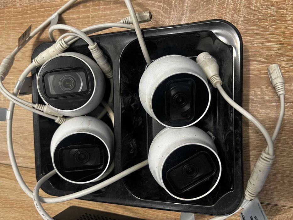 System domowego monitoringu Dahua + 4 kamery HD + dysk 1 TB