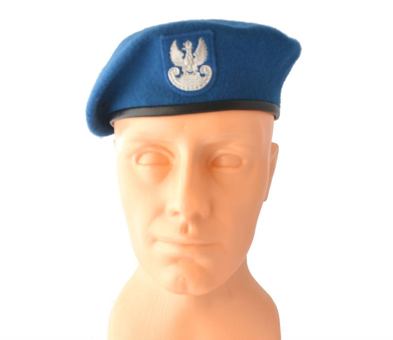 Beret WP MON niebieski  rozmiar 61.