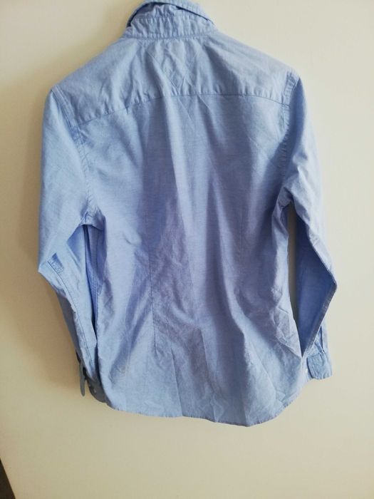 koszula Tommy Hilfiger M 38 niebieska
