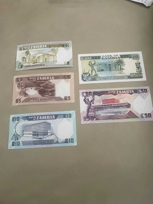 CONJUNTO DE NOTAS ZAMBIA