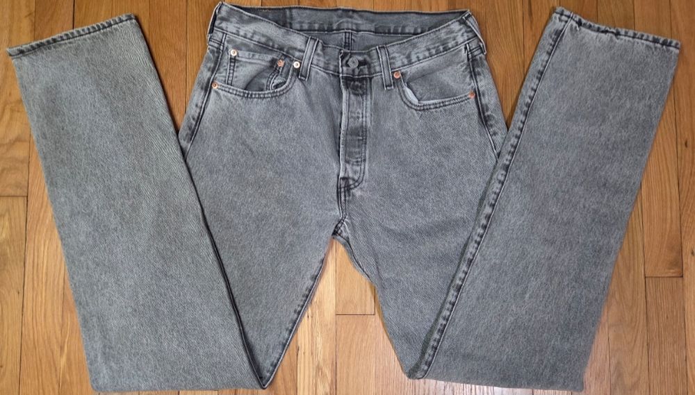 Levi's 501 Original Fit washed gray 31×36