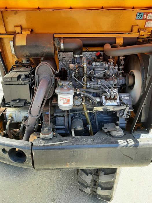 Minikoparka gąsienicowa JCB 803 plus Zamiana
