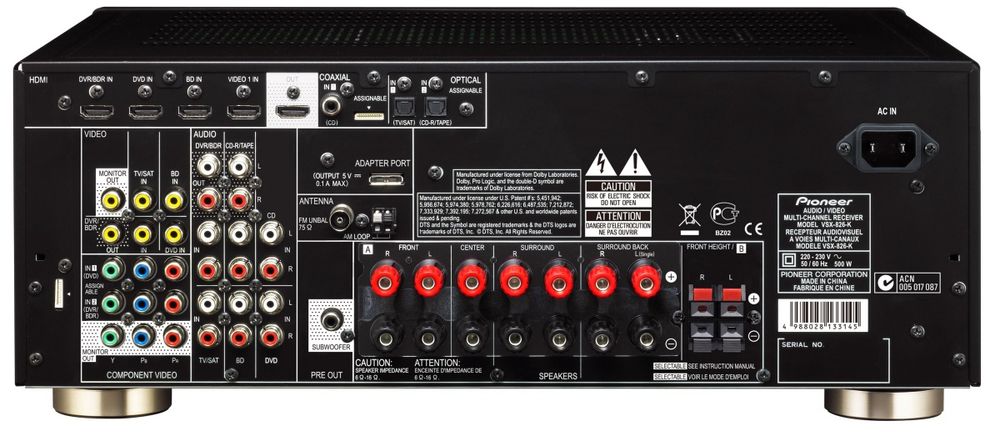 Amplificador Pioneer VSX-826k