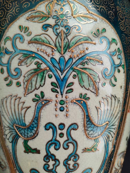 Vaso asiático antigo