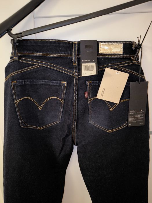 Levis nowe spodnie rurki damskie metki rozm XS